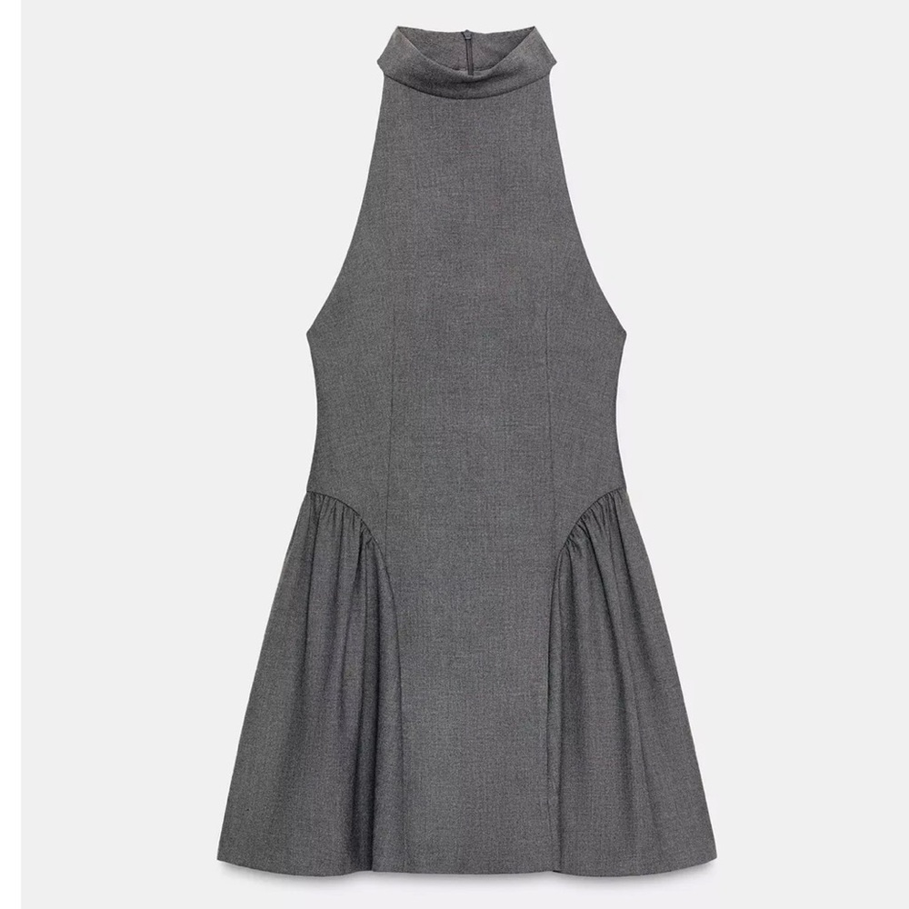 NWT - Zara halter neck dress - Very Cute! - Picture 4 of 5